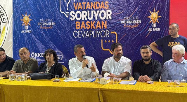 Yarbaşı’nda “Vatandaş Soruyor, Başkan Cevaplıyor” Buluşması