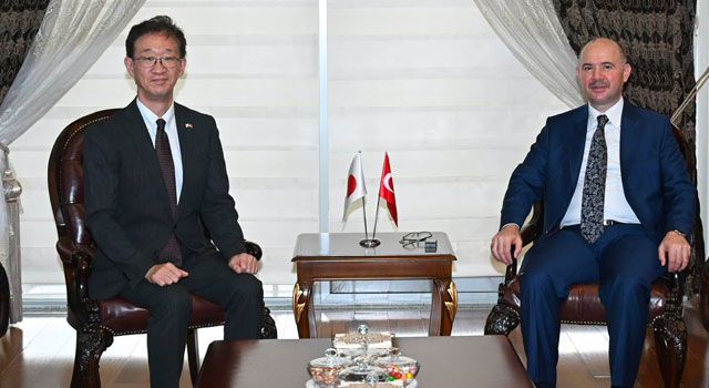 Osmaniye Valisi Serdengeçti, Japonya Büyükelçisini Ağırladı