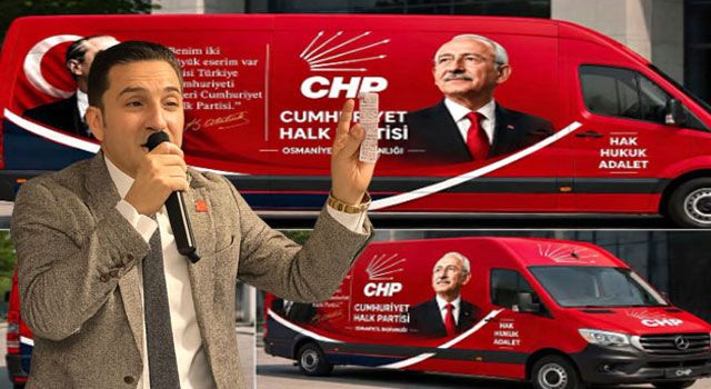 CHP İl Başkanlığı Minibüsü Yenileniyor