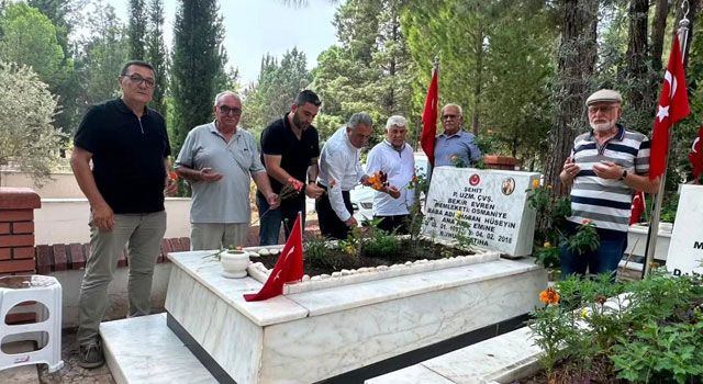 İYİ Parti Osmaniye Teşkilatı Şehitliği Ziyaret Etti