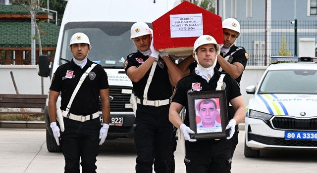 Polis Memuru Kalkan Son Yolculuğuna Uğurlandı