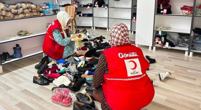 Türk Kızılay Düziçi Butiği Hizmete Hazırlanıyor