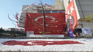 Tarsus’ta inşa edilen Şehitler Ağacı Anıtı açıldı