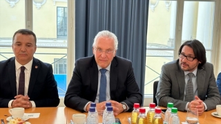Bavyera Eyaleti İçişleri Bakanı Herrmann, Antalyalı gazetecileri kabul etti