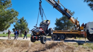 Burdur’da devrilen ATV’nin sürücüsü öldü