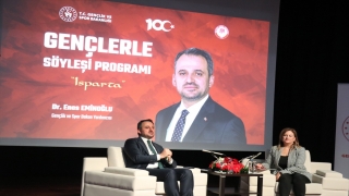 Gençlik ve Spor Bakan Yardımcısı Enes Eminoğlu Isparta’da gençlerle buluştu: