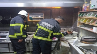 Hatay’da iş yerinde çıkan yangın hasara yol açtı