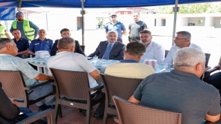 Vali Köşger, Aladağ ilçesinde vatandaşlarla bir araya geldi