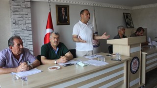 Üyeleri sanayi sitesi inşaatı hakkında bilgilendirdi!