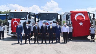 Kadirli ve Sumbas’ta temizlik araçları hizmete girdi