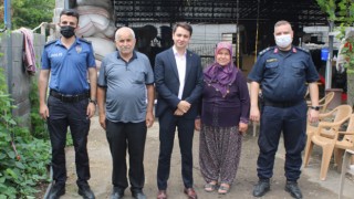 Kaymakam Kahraman, Babalar Gününde Şehit Babalarını ve Gazileri Unutmadı