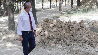 Millet Bahçesi inşaatı hızla devam ediyor