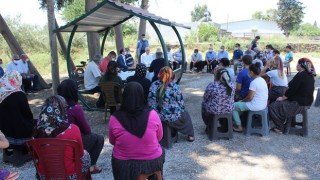 Aslanpınarı’nda halk toplantısı yapıldı