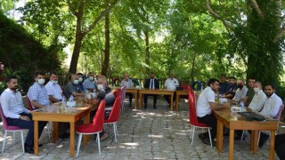 İl Müftüsü Çakmak, İlçe Müftüsünün veda programına katıldı