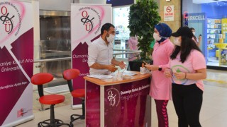 OKÜ, Adaylar için tanıtım standı açtı