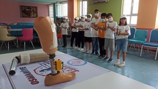 Engelli dedesinin protezinden etkilenerek yaptığı proje TEKNOFEST’te