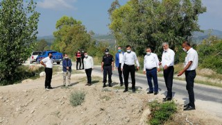 Kaymakam Taşkıran Köylerde incelemelerde bulundu