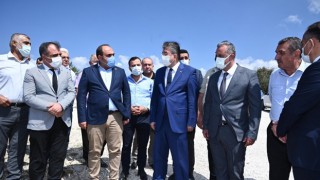 Vali Yılmaz, Köy ve yayla yolu çalışmalarını inceledi