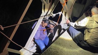İntihar etmek için çıktığı köprüde sara nöbeti geçirdi, AFAD ekiplerince kurtarıldı