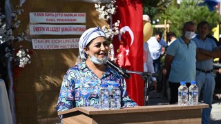 Kadın çiftçiler, Bahçe’de üretim ve lezzet şenliği düzenledi