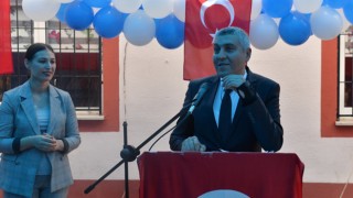 Proje kapsamında, kütüphane açılışı gerçekleşti