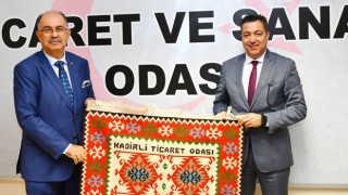 OKÜ Rektöründen Kadirli TSO’na ziyaret