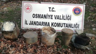 Osmaniye’de sığınakta 180 kilo patlayıcı ele geçirildi