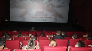 Jandarma personeli, “İyi ki Varsın Eren” filmini izledi