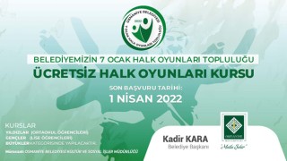 Belediye “Halk oyunları kursu” açacak