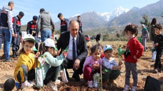 Düziçi’nde fidan dikme etkinliği düzenlendi