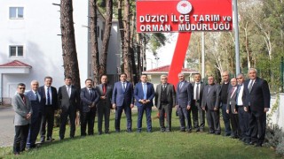 Düziçi’nde Tarım değerlendirme toplantısı yapıldı