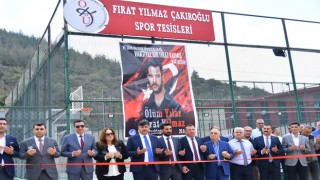 Bahçe MYO’da spor tesislerinin açılışı yapıldı