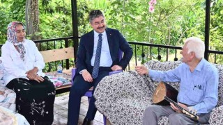 Osmaniye Valisi Erdinç Yılmaz’dan Aşık Feymani’ye ziyaret
