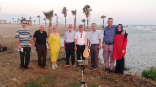 OŞYAD, Burnaz Plajında “Gün batarken” programı yaptı