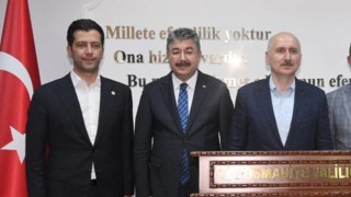 Bakan Karaismailoğlu’dan Vali Yılmaz’a ziyaret