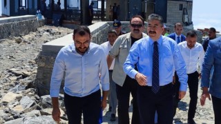 Vali Yılmaz, Düziçi’nde teleferik çalışmalarını inceledi