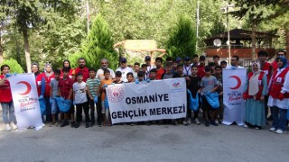 Mesire alanından 20 torba çöp topladılar