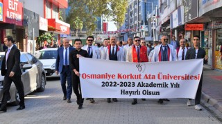OKÜ Akademik Yılı Açılışı Kapsamında Yürüyüş Düzenlendi