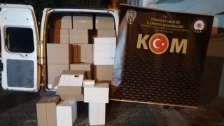 Osmaniye Polisi 7 milyon 732 bin makaron ele geçirdi