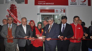 Türk Kızılay Osmaniye Toplum Merkezi hizmete açıldı