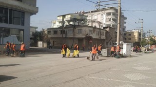 Osmaniye sokakları böyle temizlik görmedi!
