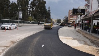 Atatürk Caddesi’nde ikinci etap ta çalışmalar başladı