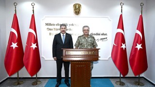Kolordu Komutanı’ndan Osmaniye Valisi Erdinç Yılmaz’a ziyaret