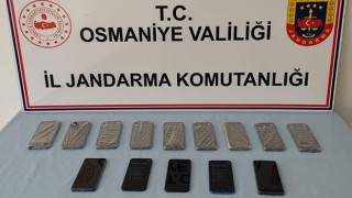 Osmaniye'de 14 Kaçak Cep Telefonu Ele Geçirildi