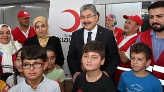 Afetzede Çocuklara Bisiklet Sürprizi
