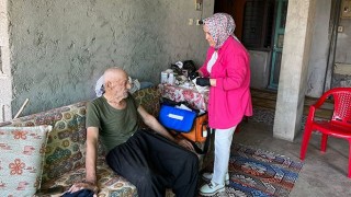 Evde bakım hizmetleri belediye tarafından yürütülüyor