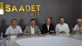 Saadet Partili Atmaca, Osmaniye’yi ziyaret etti
