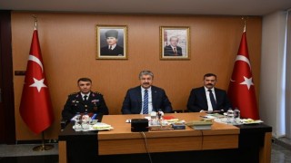 Vali Yılmaz, Güvenlik Toplantısına Katıldı