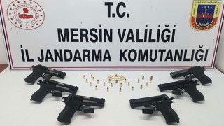 Mersin’de silah kaçakçılığı iddiasıyla bir şüpheli yakalandı