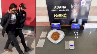 Adana’da evinde uyuşturucu ele geçirilen zanlı tutuklandı